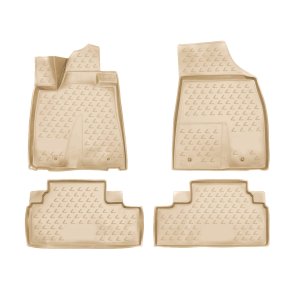 Lexus RX 350 Floor Mats - Omac - Rubber TPE - Beige - '10-'12